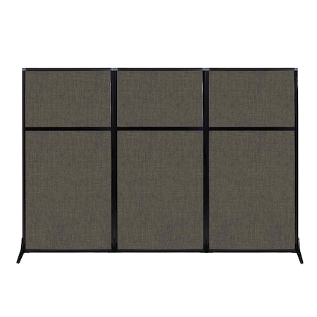Versare Work Station Screen 99" x 70" Mocha Fabric 1812451